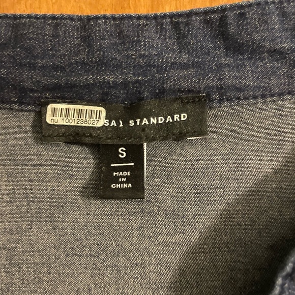 Universal Standard Hannah Denim Shirt Dress - Picture 2 of 4